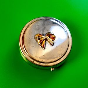 Vintage Silver Pill Box